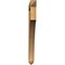 Ekena Millwork Westlake Arts & Crafts Rough Sawn Bracket, Western Red Cedar, 4"W x 48"D x 48"H BKT04X48X48WTL03RWR - alternate 2